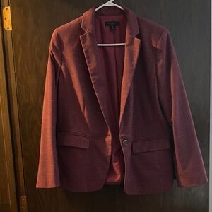 Burgundy Blazer